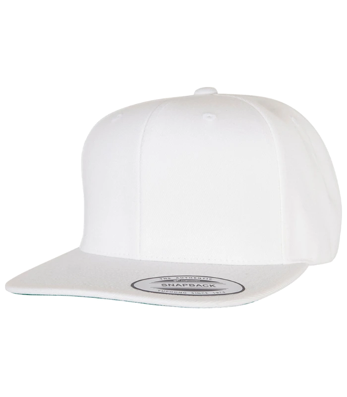 Flexfit Flexfit Classic Snapback Cap in WHI