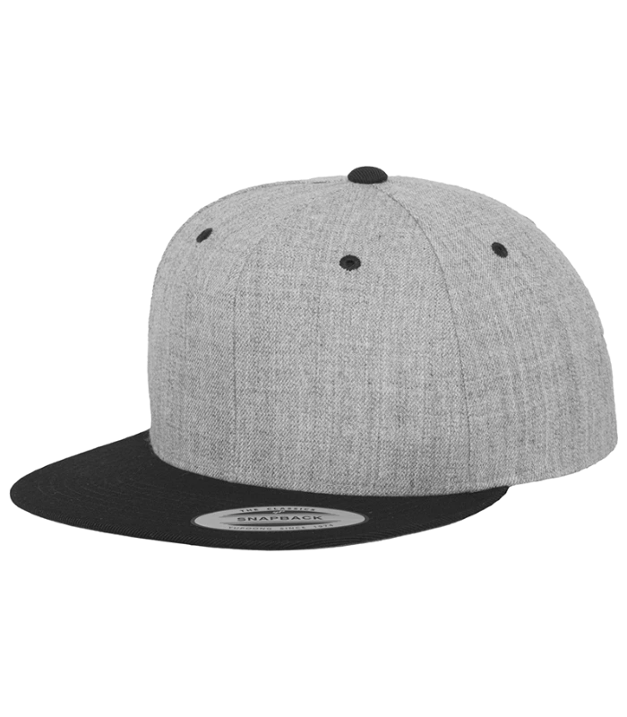 Flexfit Flexfit Two Tone Classic Snapback Cap in HE/BK