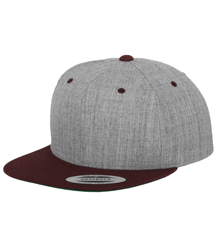 Flexfit Flexfit Two Tone Classic Snapback Cap in HE/MR