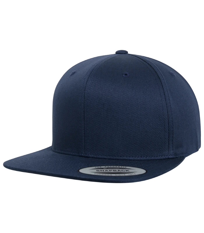 Flexfit Flexfit Organic Cotton Snapback Cap in NAV