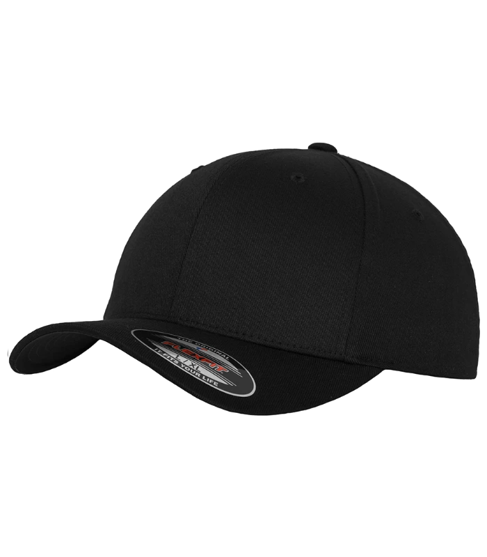 Flexfit Flexfit Wooly Combed Cap in BK/BK