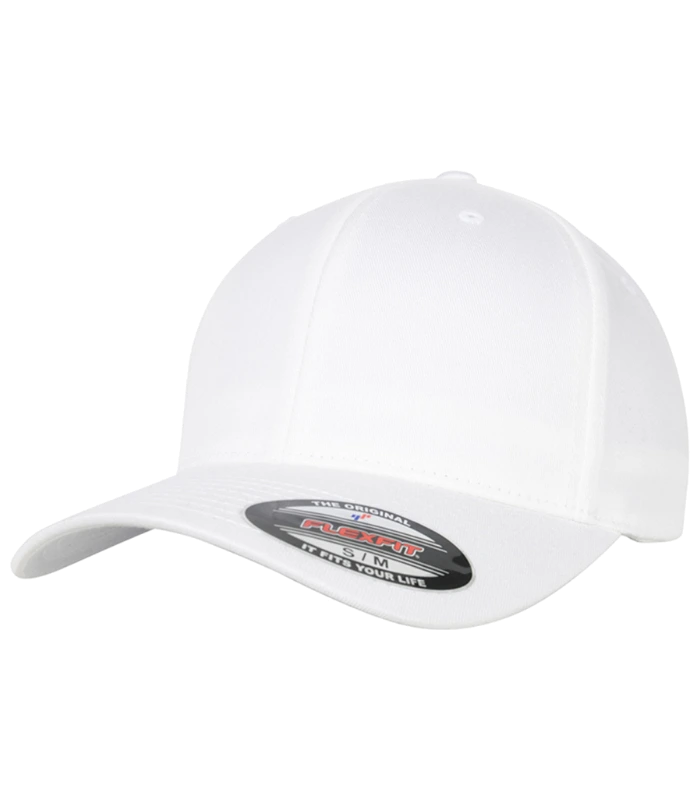Flexfit Flexfit Organic Cotton Cap in WHI