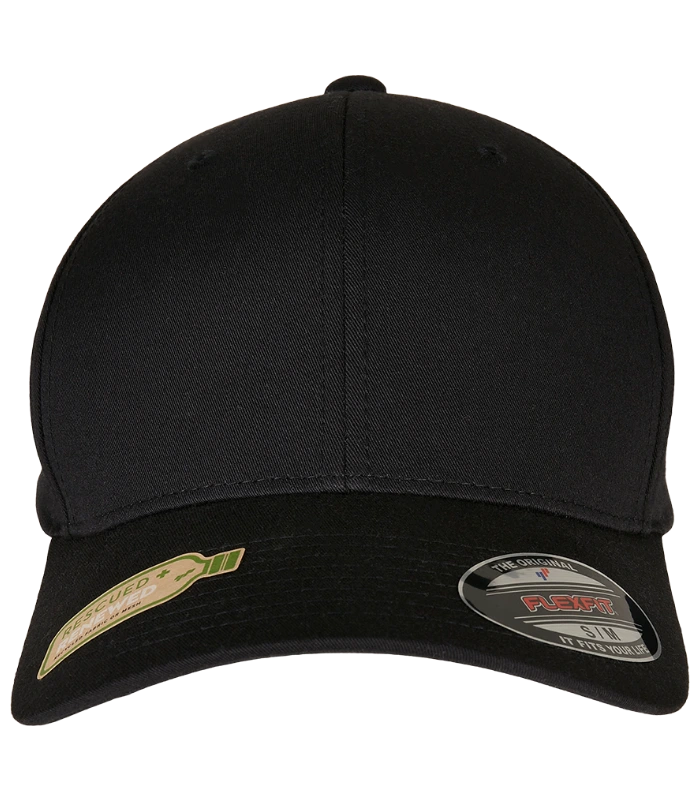 Flexfit Flexfit Recycled Polyester Cap in BLK