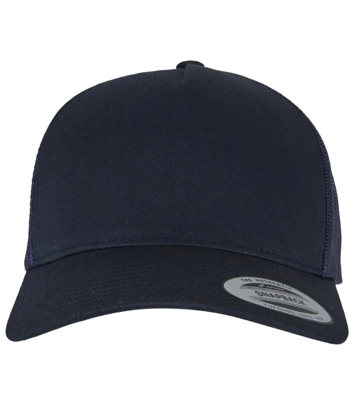 Flexfit Flexfit 5 Panel Retro Trucker Cap in DN/NV
