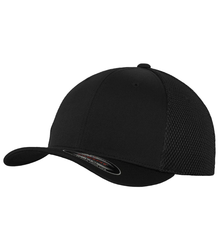 Flexfit Flexfit Tactel Mesh Cap in BLK