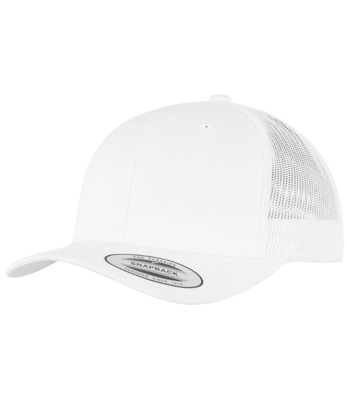 Flexfit Flexfit Retro Trucker Cap in WHI