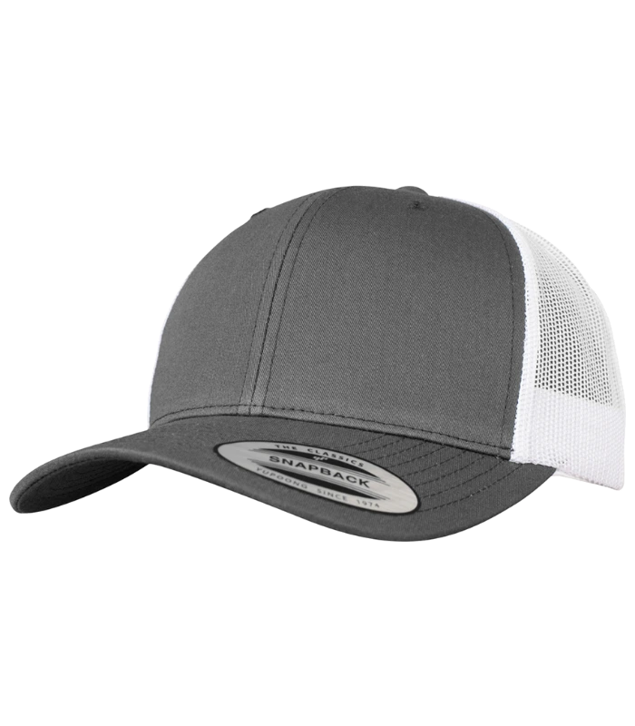 Flexfit Flexfit Retro Trucker Two Tone Cap in DGY/W