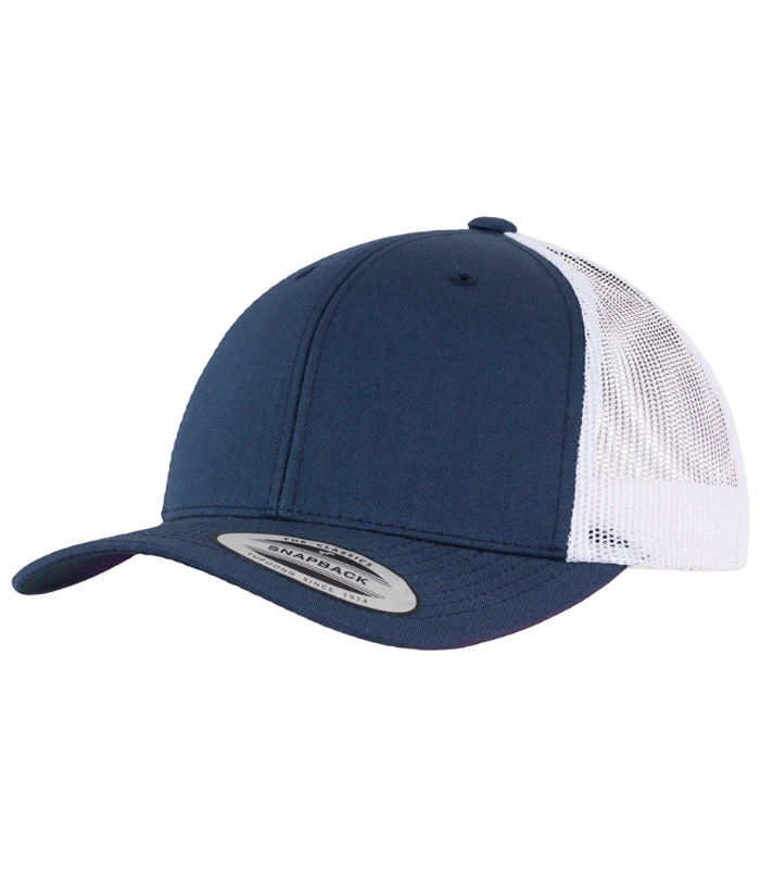 Flexfit Flexfit Retro Trucker Two Tone Cap in NV/WH