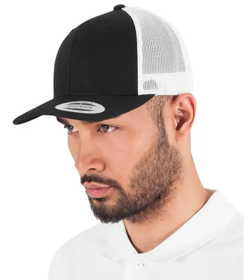Flexfit Flexfit Retro Trucker Two Tone Cap in NV/WH