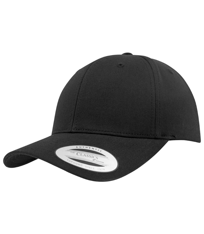 Flexfit Flexfit Curved Classic Snapback Cap in BLK