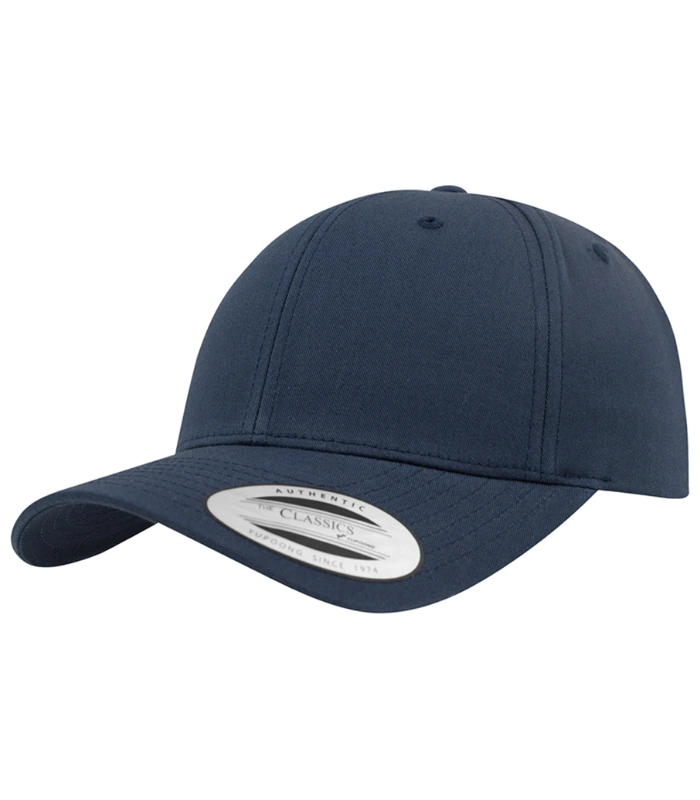 Flexfit Flexfit Curved Classic Snapback Cap in NAV