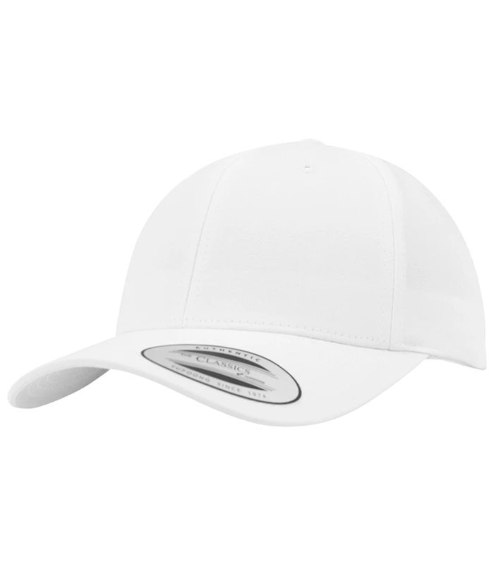 Flexfit Flexfit Curved Classic Snapback Cap in WHI