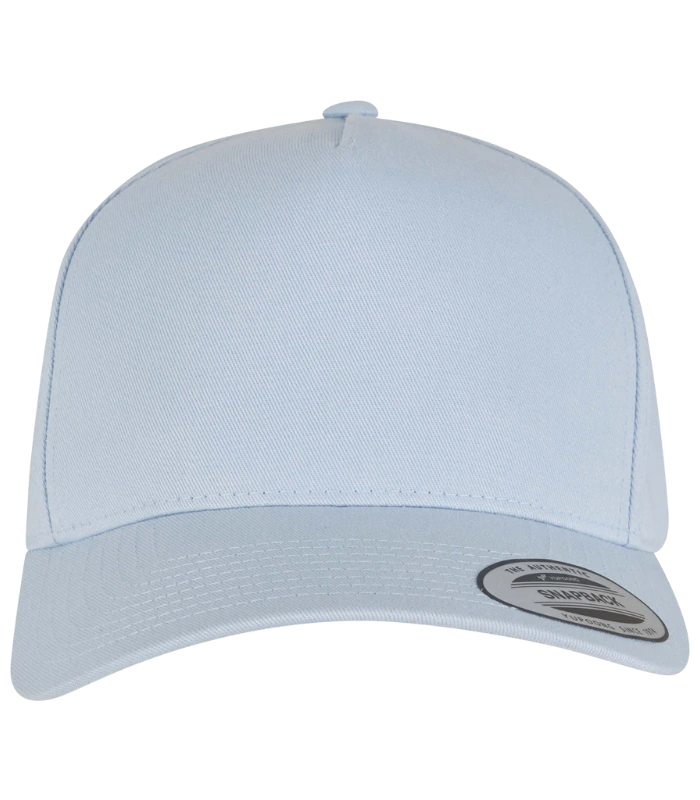 Flexfit Flexfit 5 Panel Curved Classic Snapback Cap in LBL