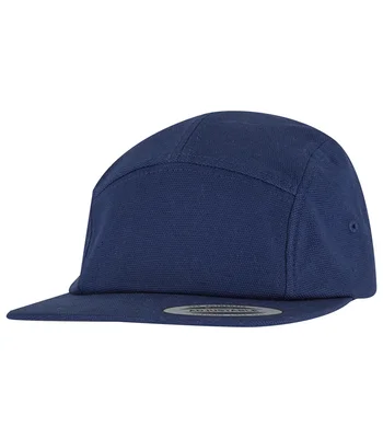 Flexfit Flexfit Jockey Canvas Cap in Navy