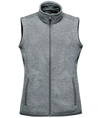 Stormtech Stormtech Ladies Avalante Full Zip Knitted Fleece Gilet in GRH
