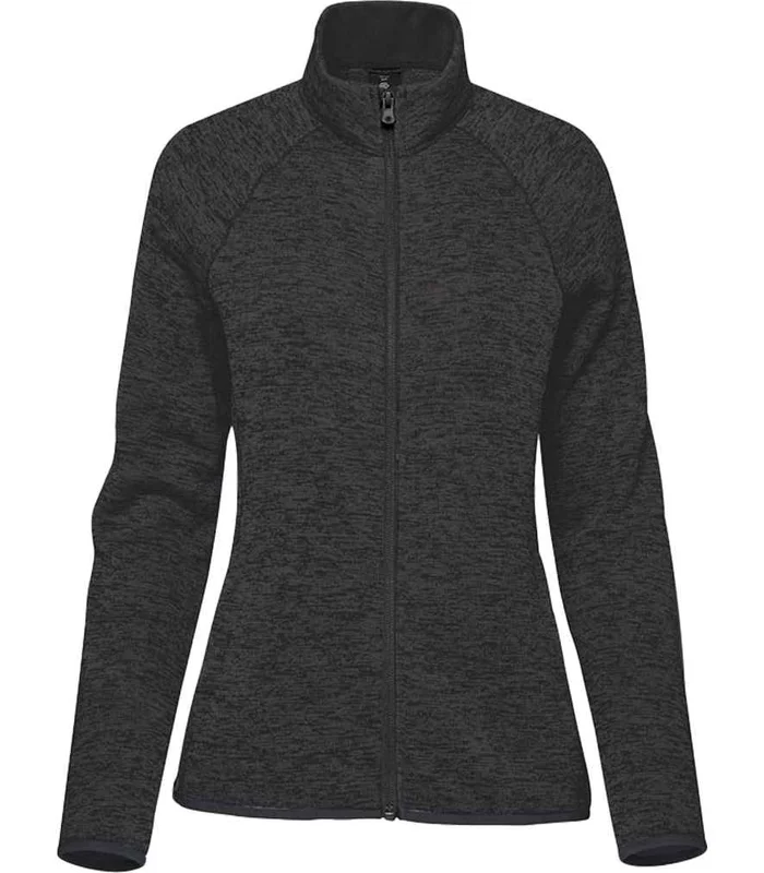 Stormtech Stormtech Ladies Yosemite Full Zip Fleece Jacket in Black Heather