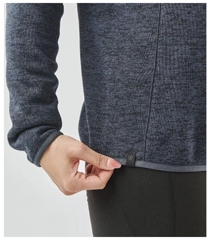 Stormtech Stormtech Ladies Yosemite 1/2 Zip Pullover in Black Heather