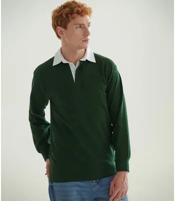 Front Row Front Row Original Rugby Shirt in Navy