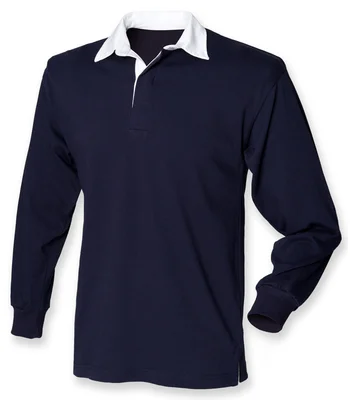 Front Row Front Row Original Rugby Shirt in Navy