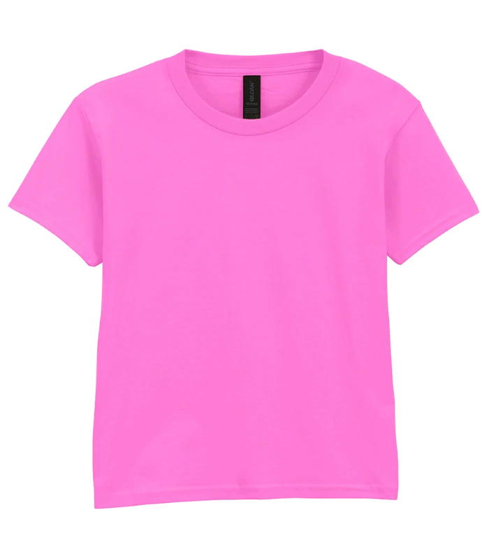 Gildan Gildan Kids SoftStyle® Youth T-Shirt in Azalea
