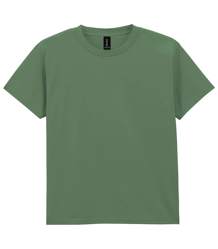Gildan Gildan Kids Light Cotton T-Shirt in Military Green