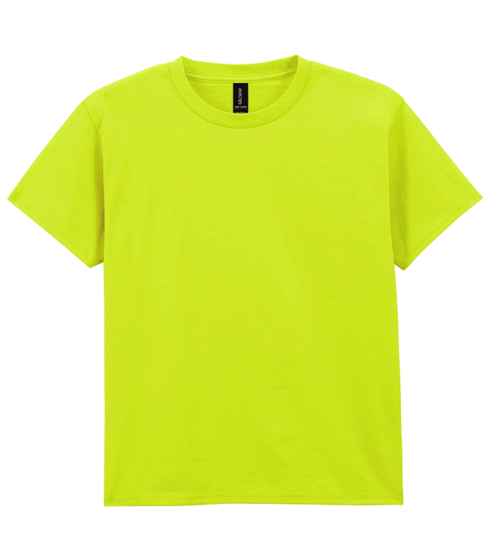 Gildan Gildan Kids Light Cotton T-Shirt in Safety Green