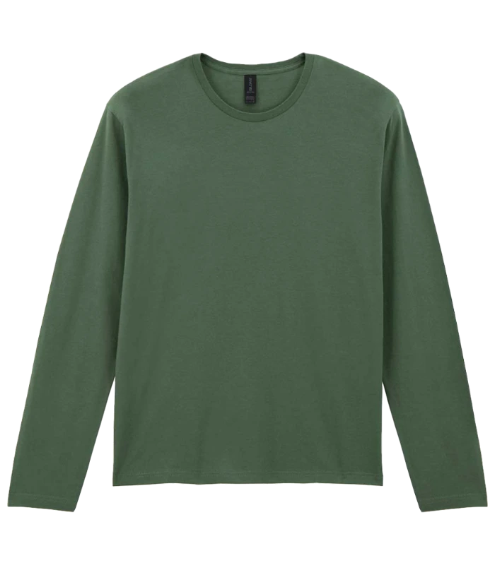 Gildan Gildan SoftStyle® Long Sleeve T-Shirt in MGR