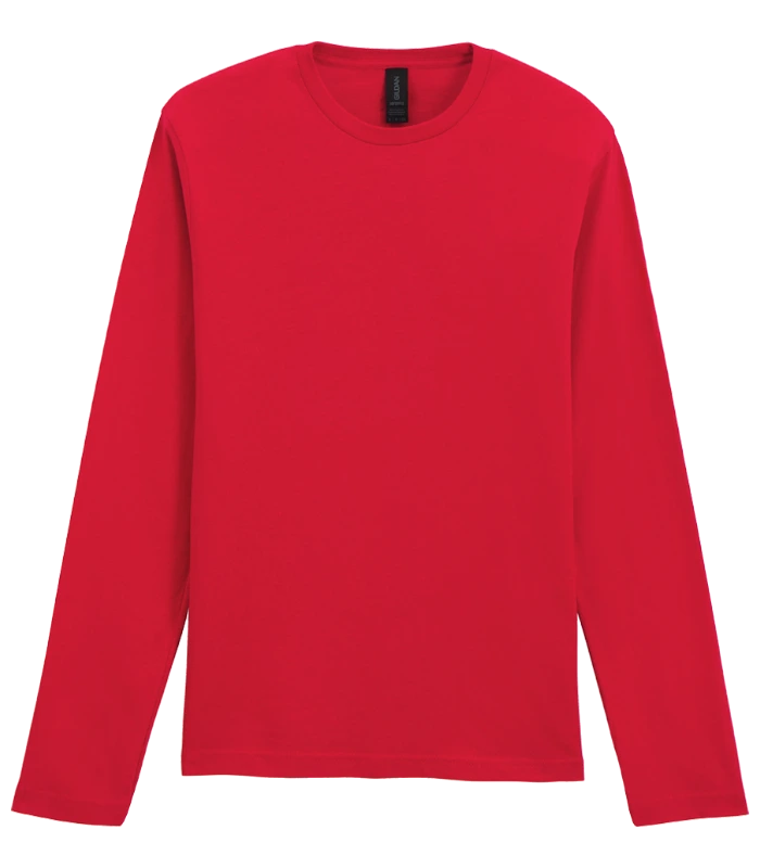 Gildan Gildan SoftStyle® Long Sleeve T-Shirt in RED