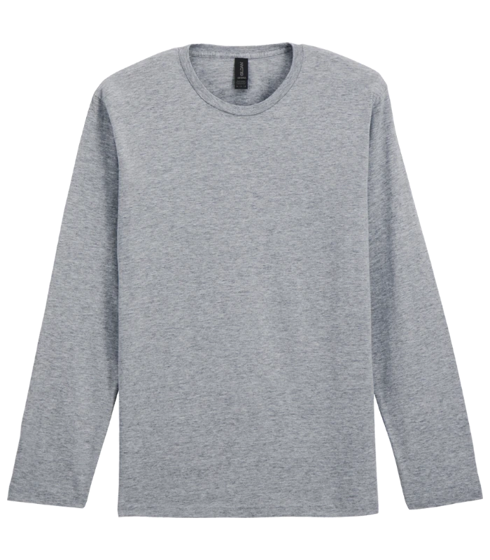 Gildan Gildan SoftStyle® Long Sleeve T-Shirt in SGY