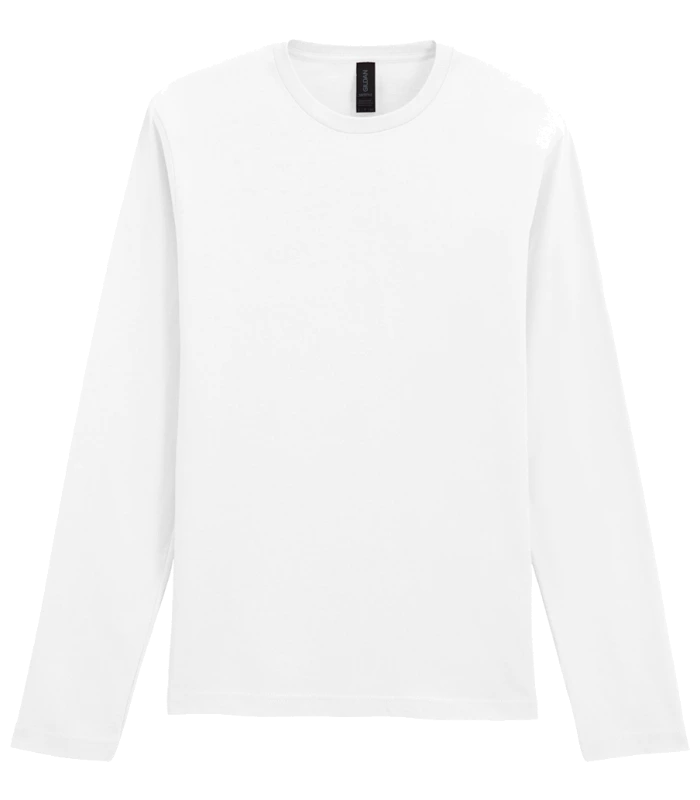 Gildan Gildan SoftStyle® Long Sleeve T-Shirt in WHI