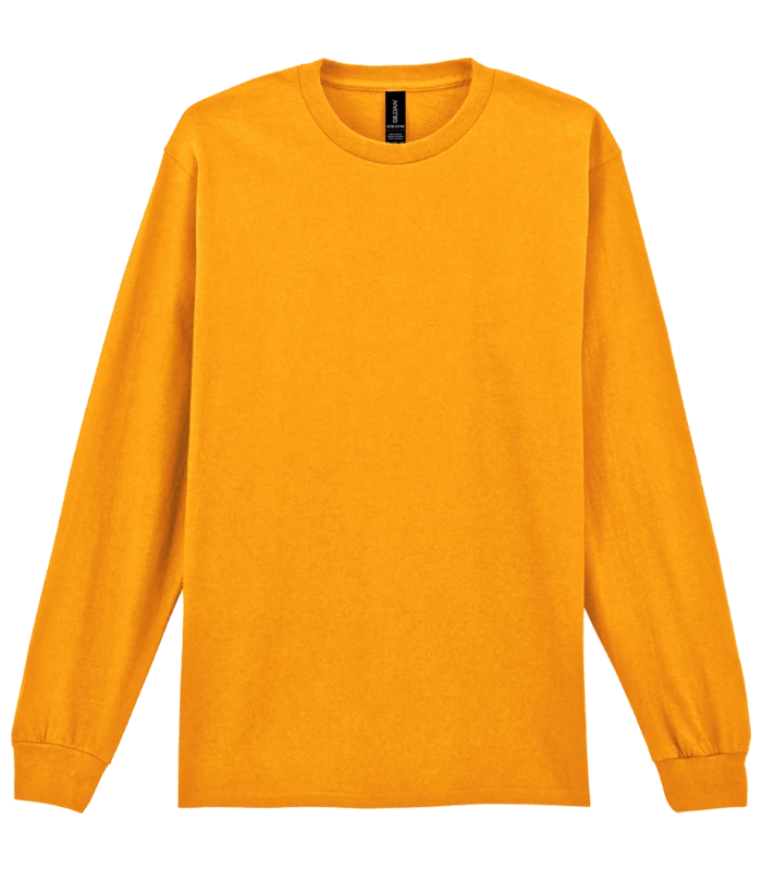 Gildan Gildan Ultra Cotton™ Long Sleeve T-Shirt in GOL