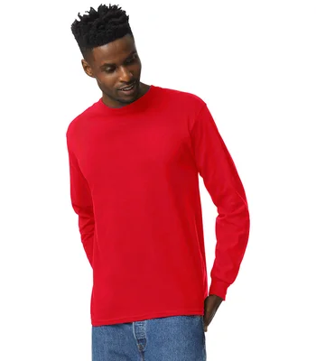 Gildan Gildan Ultra Cotton™ Long Sleeve T-Shirt in BLK