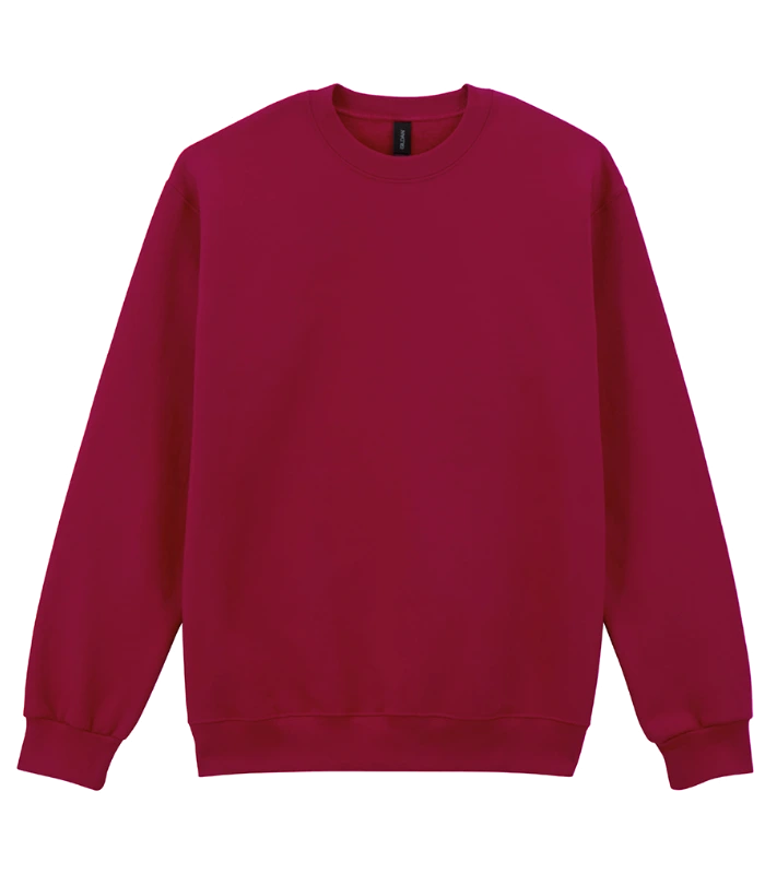 Gildan Gildan Hammer Maxweight Crew Sweatshirt in Cherry Red
