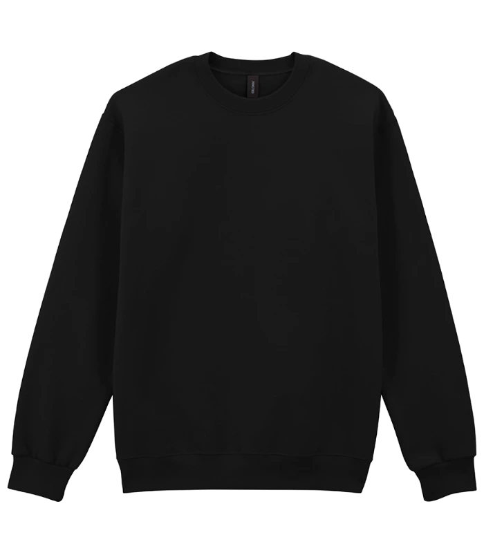 Gildan Gildan Hammer Maxweight Crew Sweatshirt in Pitch Black