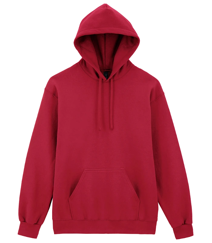 Gildan Gildan Hammer Maxweight Hooded Sweatshirt in Cherry Red