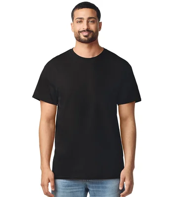 Gildan Gildan Light Cotton No Label T-Shirt in Black