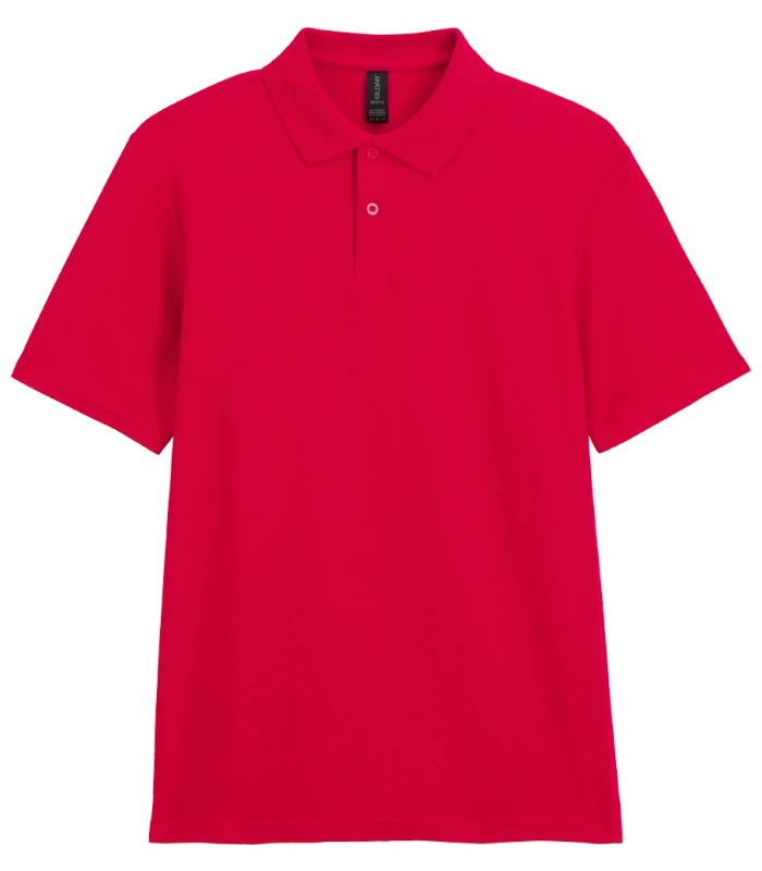 Gildan Gildan SoftStyle® Double Piqué Polo Shirt in RED