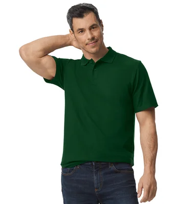 Gildan Gildan SoftStyle® Double Piqué Polo Shirt in BLK