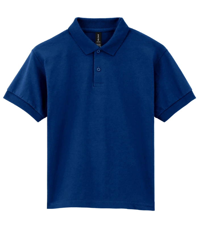 Gildan Gildan Kids DryBlend® Jersey Polo Shirt in NAV