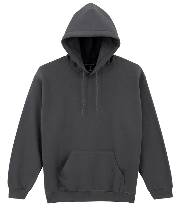 Gildan Gildan Heavy Blend™ Hooded Sweatshirt in Fan Charcoal Heather