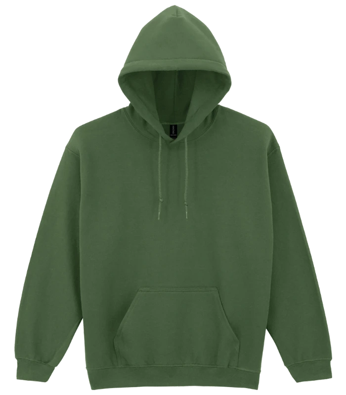 Gildan Gildan Heavy Blend™ Hooded Sweatshirt in Military Green