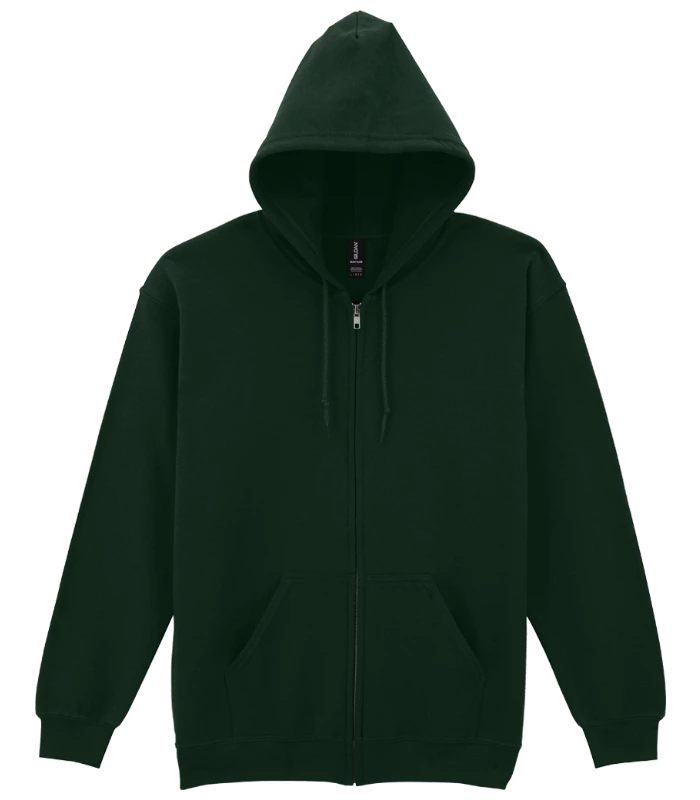 Gildan Gildan Heavy Blend™ Zip Hooded Sweatshirt in FOR