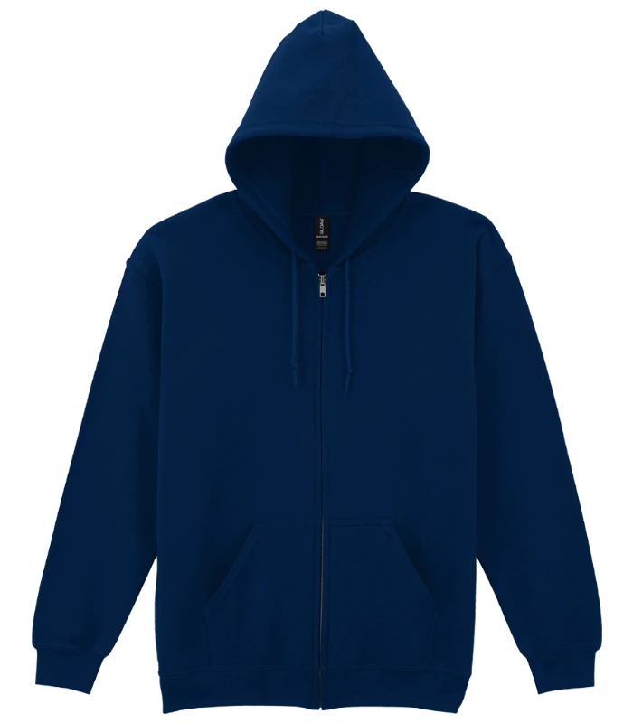 Gildan Gildan Heavy Blend™ Zip Hooded Sweatshirt in NAV