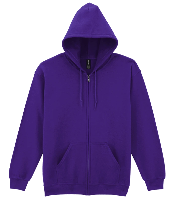 Gildan Gildan Heavy Blend™ Zip Hooded Sweatshirt in PUR