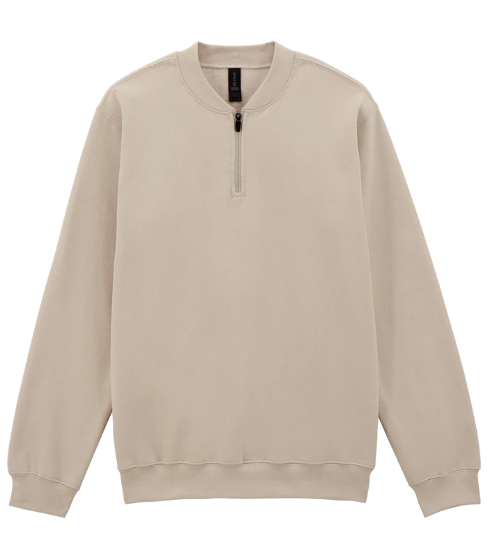 Gildan Gildan SoftStyle® Midweight Fleece 1/4 Zip Sweatshirt in SAN