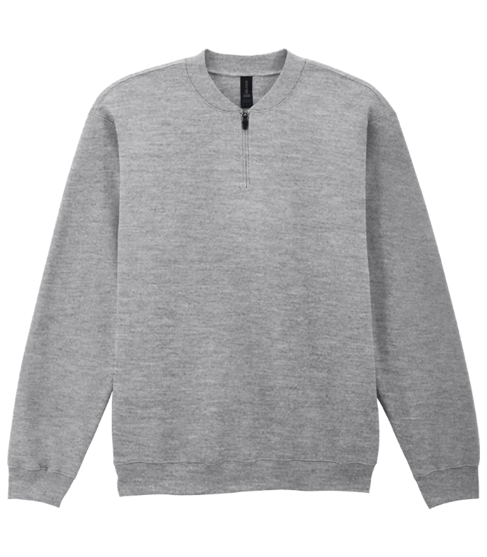 Gildan Gildan SoftStyle® Midweight Fleece 1/4 Zip Sweatshirt in SGY