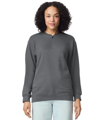 Gildan Gildan SoftStyle® Midweight Fleece 1/4 Zip Sweatshirt in BLK