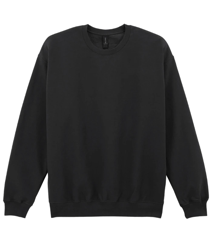 Gildan Gildan SoftStyle® Midweight Crew Neck Sweatshirt in Black