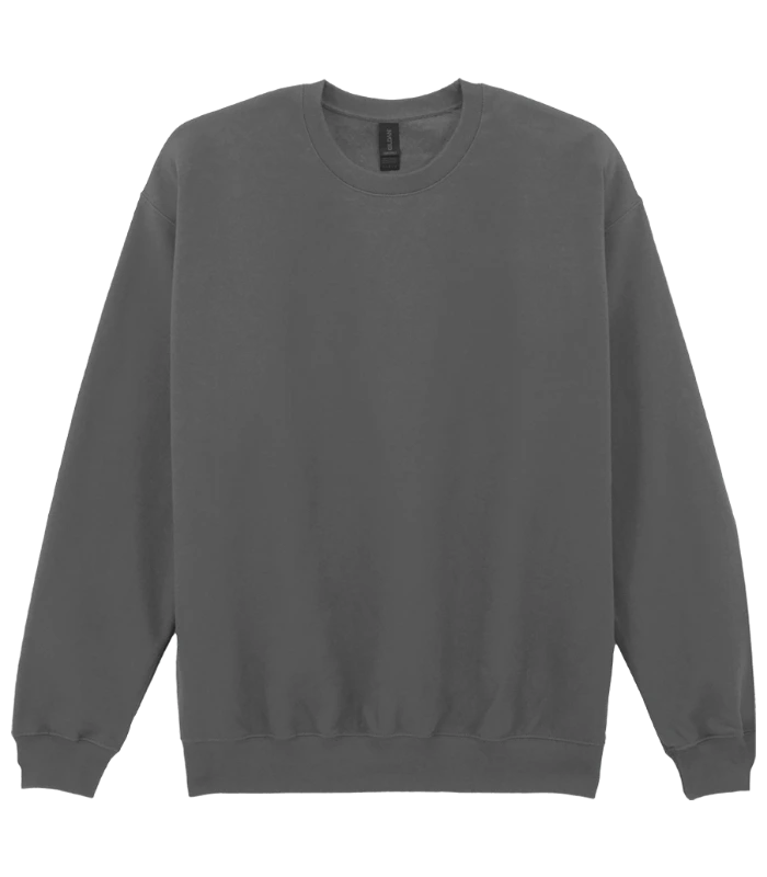 Gildan Gildan SoftStyle® Midweight Crew Neck Sweatshirt in Charcoal