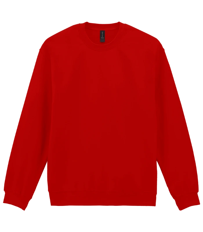 Gildan Gildan SoftStyle® Midweight Crew Neck Sweatshirt in RED